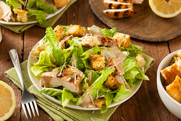 healthy-grilled-chicken-caesar-salad